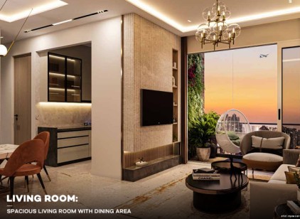Vaidya West World Andheri East LIVING ROOM