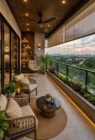 Satya Niwas Andheri East Balcony